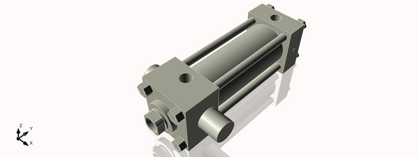 Isometric View of 2.5HHTF5CCK1.375S4