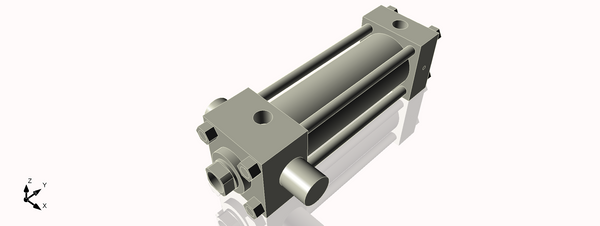 Isometric View of 2.5HHTF6CCK1.375S4