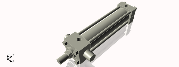 Isometric View of 2.5HHTF10NCK1.375