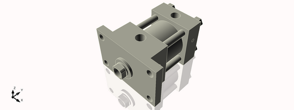 Isometric View of 3.25HHFF1CCKS4