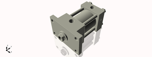 Isometric View of 3.25HHFF2CCKS4