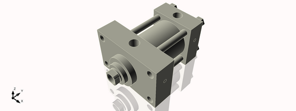 Isometric View of 3.25HHFHF2CCKS4