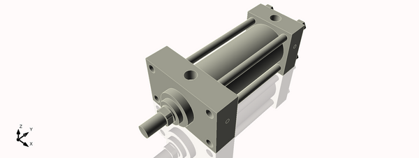 Isometric View of 3.25HHFHF6NC