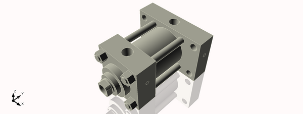 Isometric View of 3.25HHRHF2NCKS4