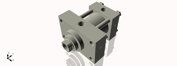 Isometric View of 3.25HHFHF1CCK1.75S4