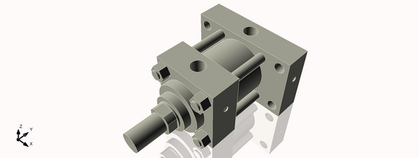 Isometric View of 3.25HHRHF1CCK1.75