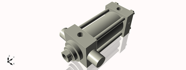 Isometric View of 3.25HHTF5NCK1.75S4