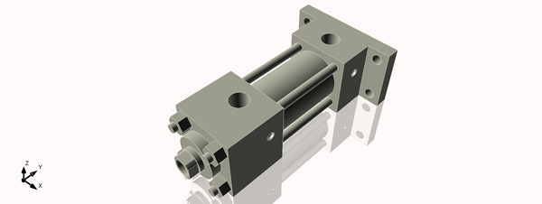 Isometric View of 1.125HHRF1CCKS4