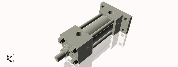 Isometric View of 2HHRF3CC