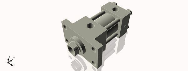 Isometric View of 2HHFF1CCK1.375S4