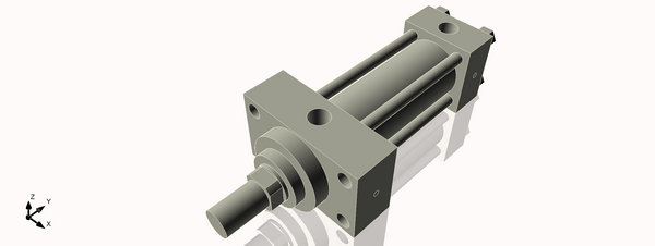 Isometric View of 2HHFHF4CCK1.375