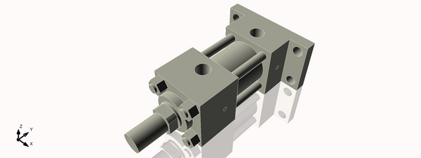 Isometric View of 2HHRF1NCK1.375