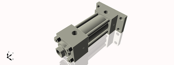 Isometric View of 2HHRF3CCK1.375S4