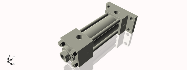 Isometric View of 2HHRF4CCK1.375S4