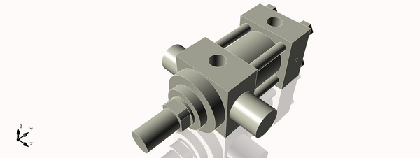 Isometric View of 2HHTF1NCK1.375