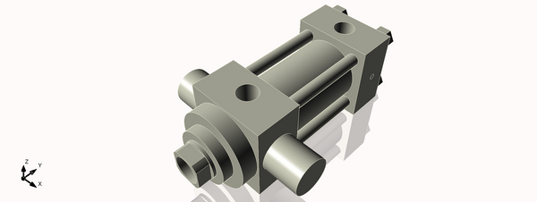 Isometric View of 2HHTF2NCK1.375S4