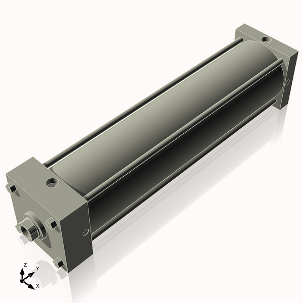 Isometric View of 6ASF23CCK1.75S4