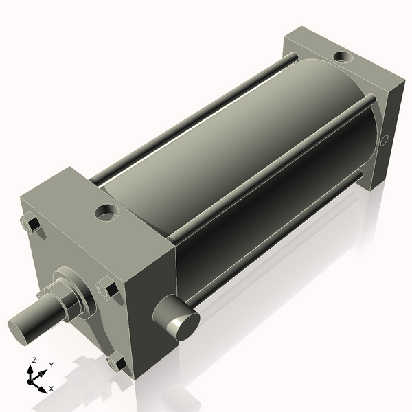Isometric View of 6ATF12NCK1.75