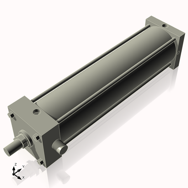 Isometric View of 6ATF22NCK1.75