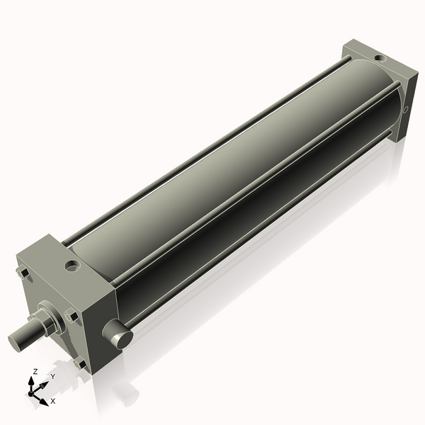 Isometric View of 6ATF28NCK1.75
