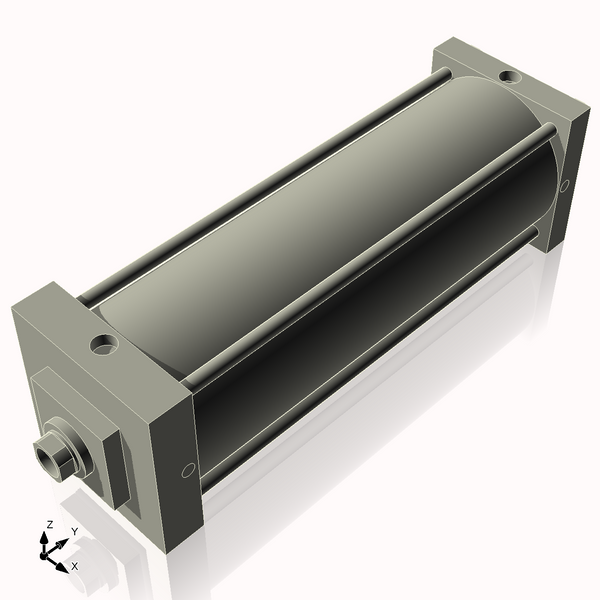 Isometric View of 7AC19NCK1.75S4