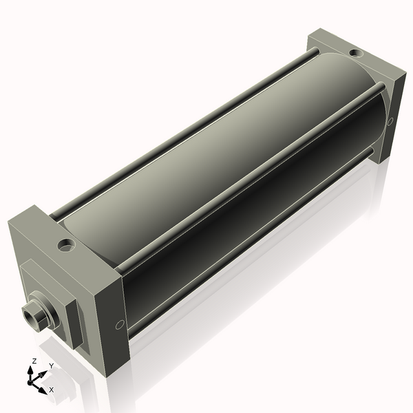 Isometric View of 7AC22NCK1.75S4