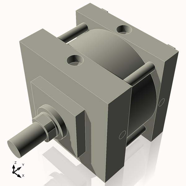 Isometric View of 7ASF1NCK1.75