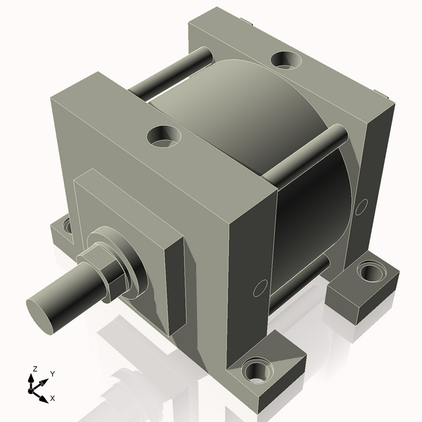Isometric View of 7ASL2NCK1.75