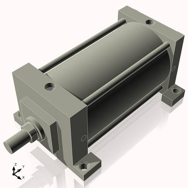 Isometric View of 7ASL10NCK1.75