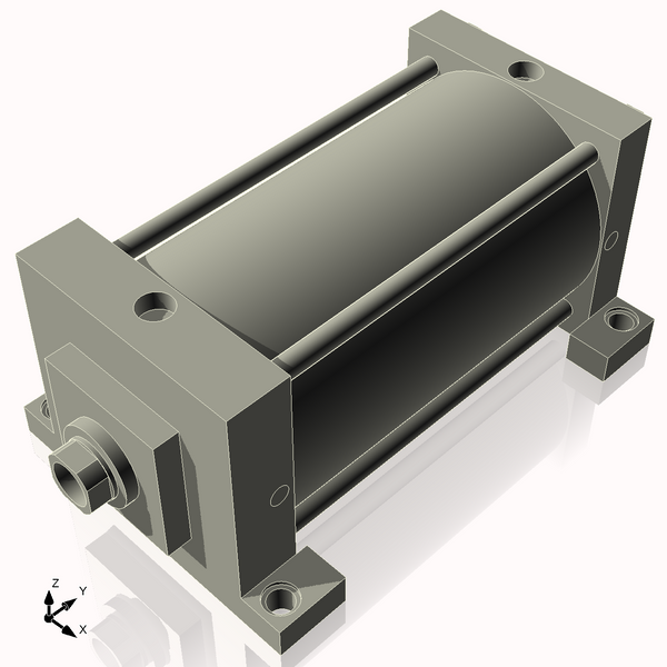 Isometric View of 7ASL10NCK1.75S4