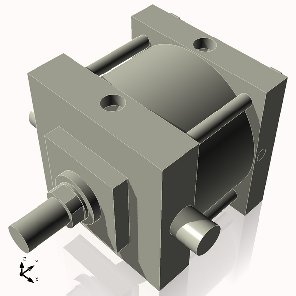Isometric View of 7ATF2NCK1.75