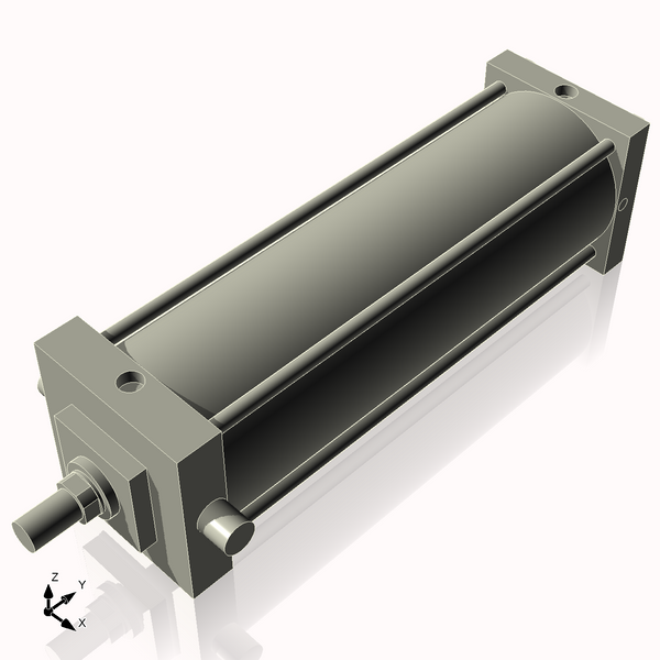Isometric View of 7ATF20NCK1.75