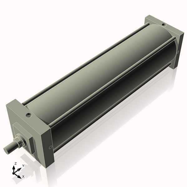 Isometric View of 8AC30NCK1.75