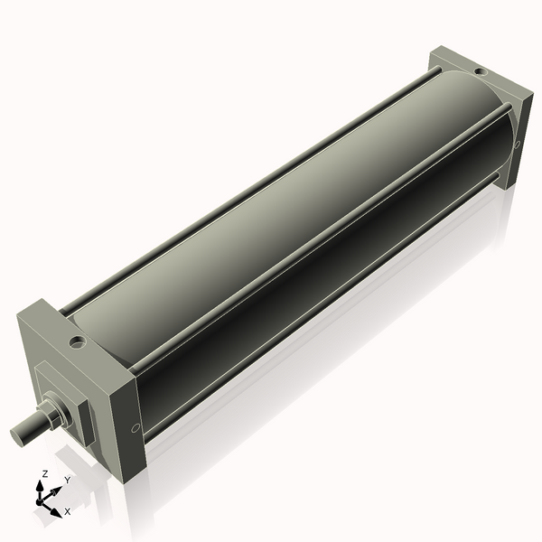 Isometric View of 8ASF34NCK1.75