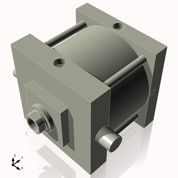 Isometric View of 8ATF3NCK1.75S4