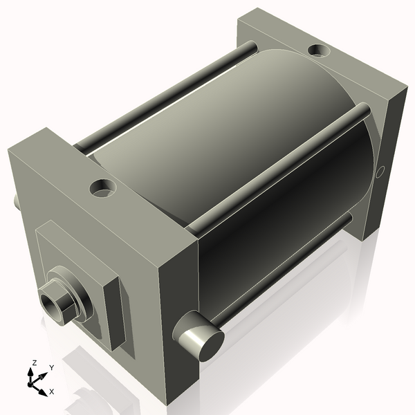 Isometric View of 8ATF9NCK1.75S4