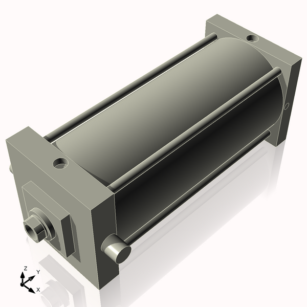 Isometric View of 8ATF16NCK1.75S4