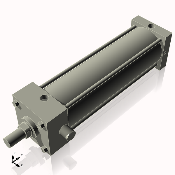 Isometric View of 4ATF12CCK1.375