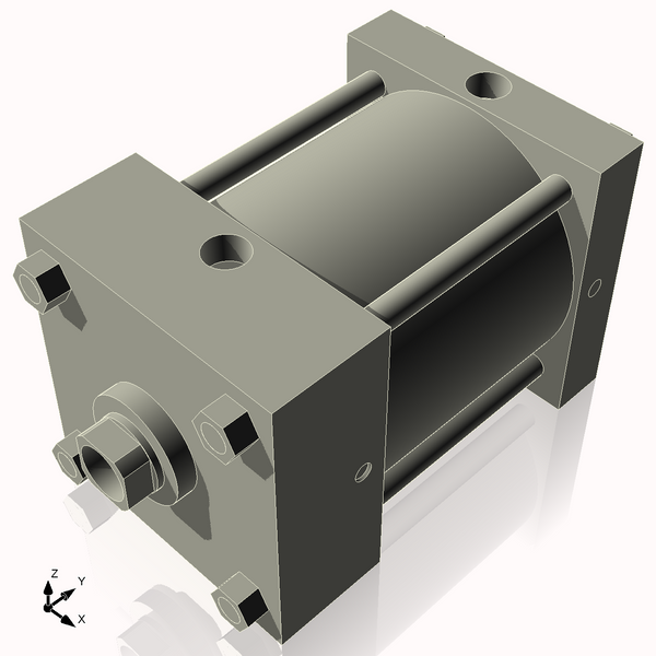 Isometric View of 5AC3CCK1.375S4