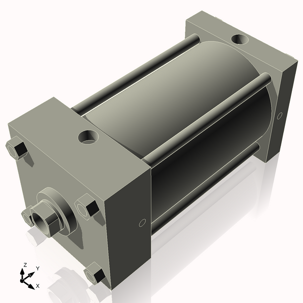 Isometric View of 5AC6NCK1.375S4