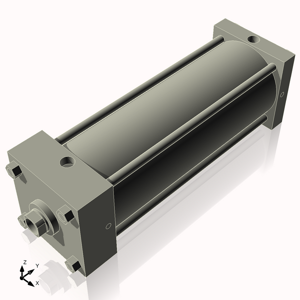 Isometric View of 5AC12NCK1.375S4