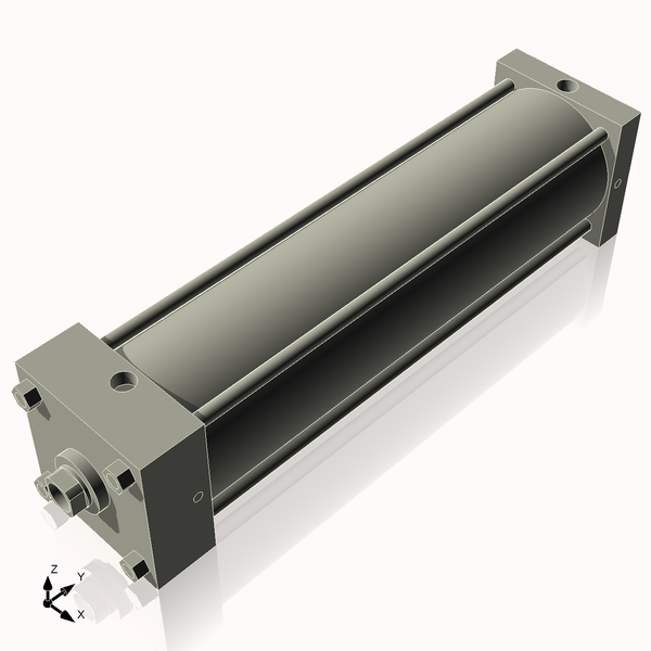 Isometric View of 5AC17NCK1.375S4