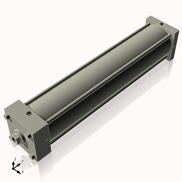 Isometric View of 5AC23NCK1.375S4