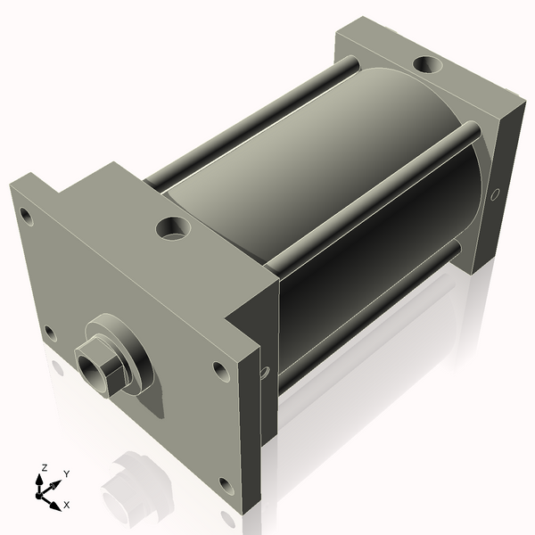 Isometric View of 5AFF6CCK1.375S4