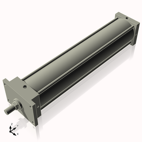 Isometric View of 5AFF24CCK1.375