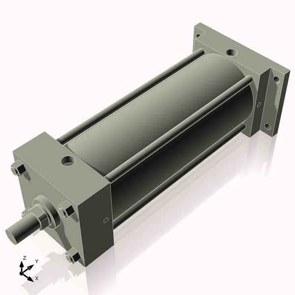 Isometric View of 5ARF11NCK1.375