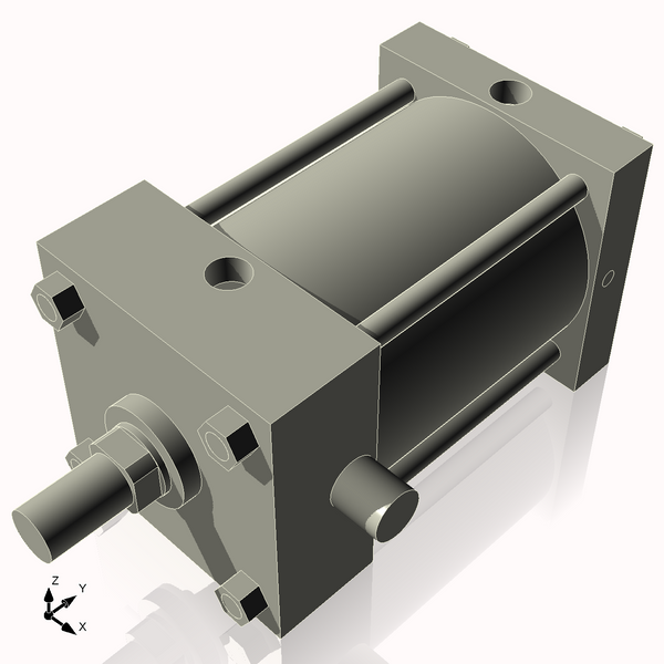 Isometric View of 5ATF4NCK1.375
