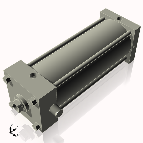 Isometric View of 5ATF11CCK1.375S4
