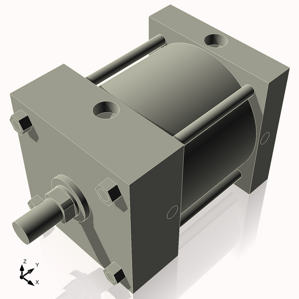 Isometric View of 6AC3NC