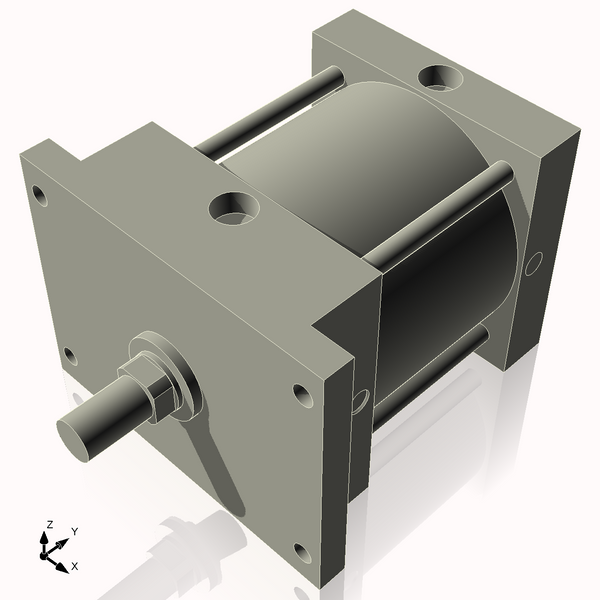 Isometric View of 6AFF3CC